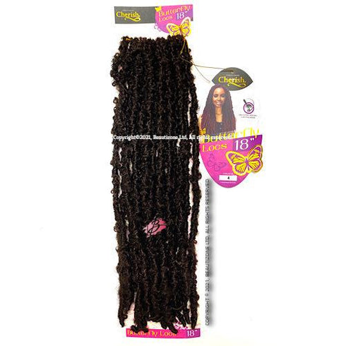 Cherish Bulk I Butterfly Locs l  Pre Looped l Crochet Hair l Faux Locs 12" - 18" Lengths